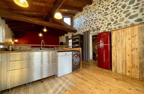 Arlempdes House | Maison pittoresque à Arlempdes avec cheminée et terrasse - FR-1-582-114