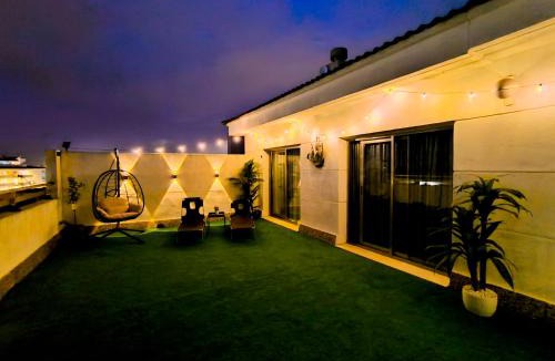 Salou City Centre Apartment | Michelangelo II Rooftop Terrace BBQ