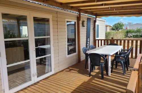 Canet-Plage House | Mobil-home 2 chambres 6 pers