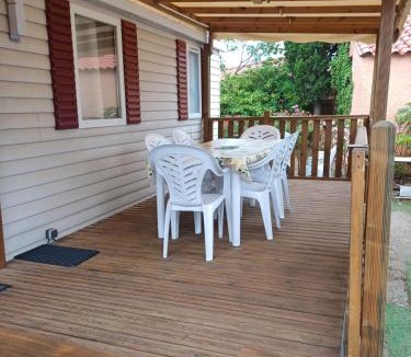 Canet-Plage House | Mobil-home 2 chambres 6 pers