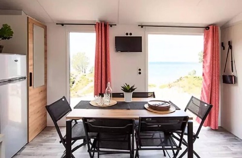 Savignac-les-Ormeaux House | Mobil-home Confort 36m² - 3 bedrooms + Covered terrace + Reversible air conditioning + TV 6 persons