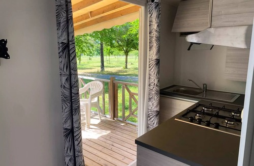 Saint-Germain House | Mobile home - 2 bedrooms with air conditioning Nesasio 4 to 5 persons - 4 pers. included in the price