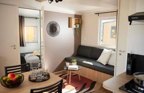 Forcalquier House | Mobile home Ciela Privilège - 2 bedrooms - Dishwasher, barbecue 4 persons
