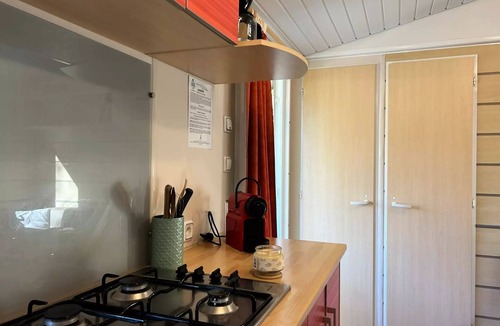 Eclassan House | Mobile-home Confort Titania - 2 bedrooms, 25 m² + 10m² covered terrace 6 people