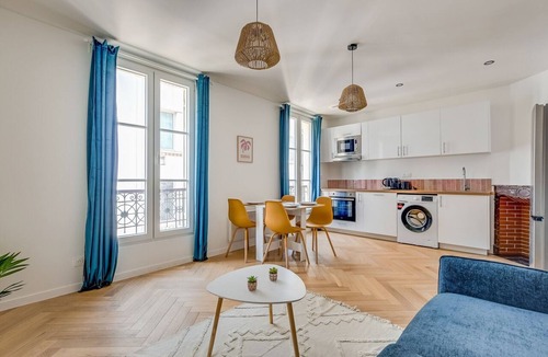 Quartier de la Chapelle Apartment | Modern Apartment - 1br/4p - 18 Arrd