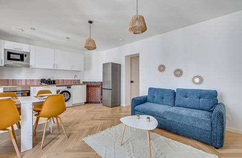 Quartier de la Chapelle Apartment | Modern Apartment - 1br/4p - 18 Arrd