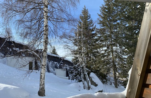Arc-1600 Apartment | Modernly designed Apartment , Heart of the station, Ski on door, south terrace