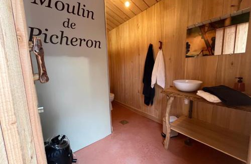 Saint-Vincent-de-Pertignas Cabin | Moulin insolite - Rooftop - Proche St-Emilion