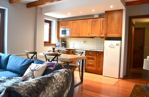 Alt Aneu Apartment | Mountain apartment with fireplace