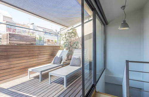 Sant Gervasi – la Bonanova Apartment | My Space Barcelona Penthouse in Bonanova with Private Terrace for 6