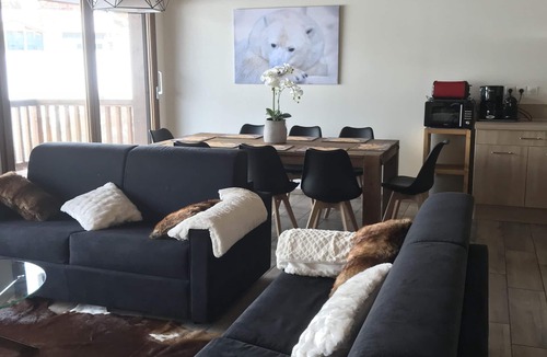 Saint-Francois-Longchamp Apartment | New apartment Ski in ski out 8 people