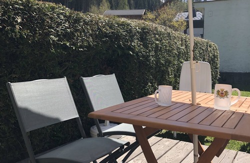 Le Lavancher Apartment | Nice 2 rooms for 2 to 4 people in quiet hamlet with superb view on Mont-Blanc