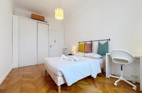 La Madeleine Apartment | Nice Carlone Appart 6 pers, Clim, proche mer, transports