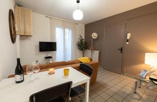 Alpes-Romans Apartment | Nouveau T2 cosy terrasse Gare et centre à pied