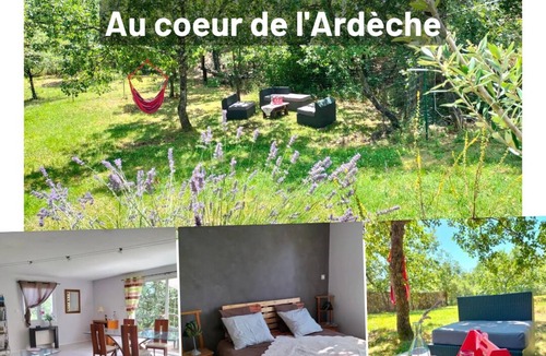 Saint-Etienne-de-Fontbellon House | Offre Speciale Lancement Maison au Calme 4 Personnes au Coeur de L'ardèche