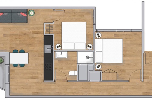 L'Hospitalet de Llobregat Apartment | Olala Urban Chill Flat ENT4 I Terrace