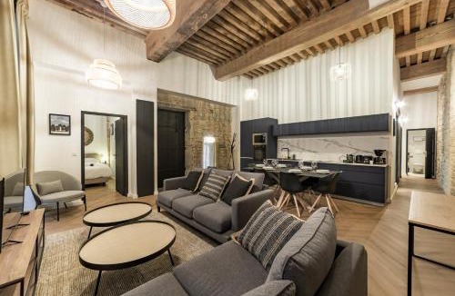Terreaux - Bat d'argent Apartment | Opéra Muse | Séjour de luxe avec balnéo et clim