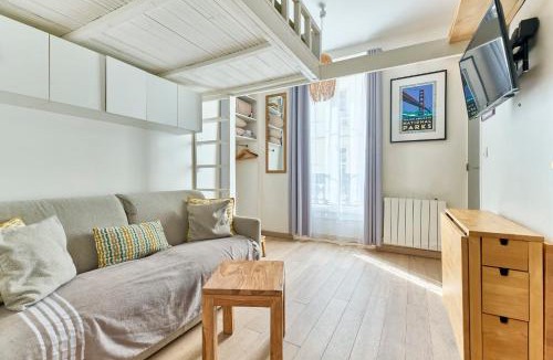 Chaussee-d'Antin Apartment | Opera 9th Cosy Studio with Mezzanine managed by Mey Agency