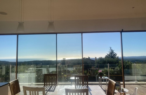 Tourrettes-sur-Loup Villa | Panoramic Sea View. Take a walk to the medieval village.