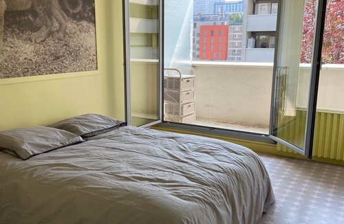 Quartier de la Maison-Blanche Apartment | Paris 13- 5 rooms-4 bedrooms- 50m2 garden- Swimming pool.