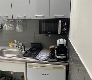 Le Blanc-Mesnil Apartment | Petit studio pour 4 personnes avec coin jardin
