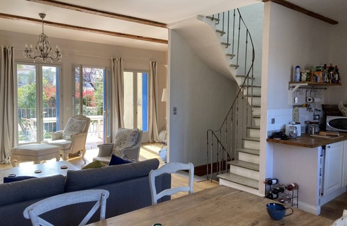 Saint-Genis House | Pretty village house with private heated pool and a/c. Opposite historic church.