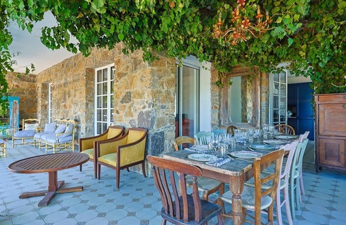 La Garde-Freinet Villa | Provençal Stone Mas sea view | heated pool, tennis, pétanque | 20 min St-Tropez