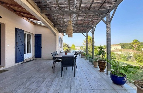 Saint-Christol House | Quiet villa with a pool, unobstructed views, and a large garden