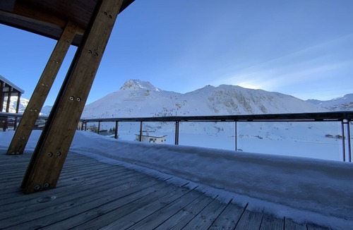 Tignes le Lac Apartment | Rare: penthouse with magnificent view and private access