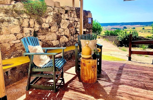 Alcuneza Cottage | Relax&+ Tranquilidad, estrellas, campo.Sigüenza ciudad artística medieval