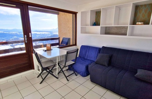 Saint-Michel-de-Chaillol Apartment | Renovated studio 2 pers - South balcony - Pets allowed
