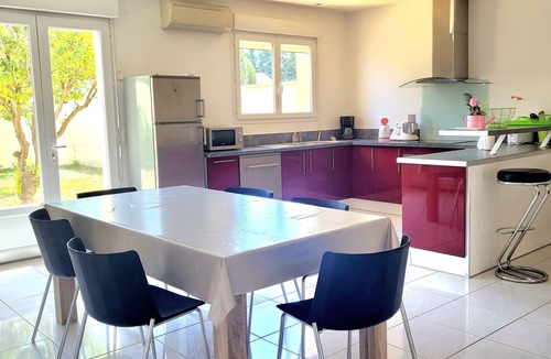 Latour-Bas-Elne House | Renovated air-conditioned house sleeps 6 5 minutes from the beach