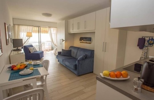Menton Apartment | Renovated sea-facing studio with terrace in Menton
