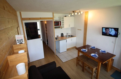 Le Lavachet Apartment | Renovated studio in Tignes-Le Lavachet, ideal for 4 guests