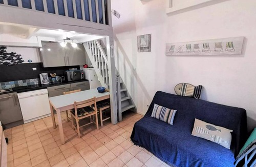 Port Leucate Villa | Residence Village Merlin - VILLA T2 MEZZANINE 5 sleeping accommodations PORT LEUCATE