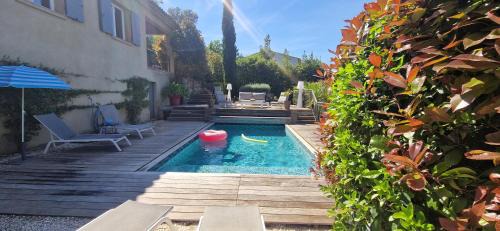 La Garde-Freinet Apartment | Rez de Jardin d'une Bastide VILLA LA GARDI avec Piscine privée
