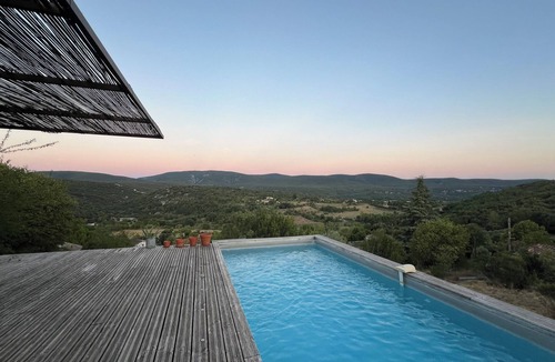 Lagorce House | Romantic wooden house, private pool, views and absolute peace and quiet. Ideal for couples.