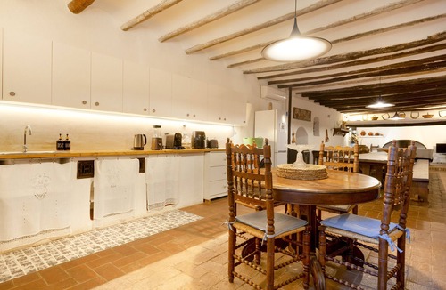 Vallbona d'Anoia Villa | Rural House "16th Century Masia" with Private Pool and Wi-Fi