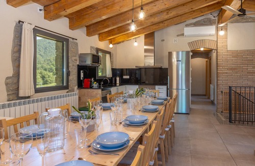 Sant Miquel de Campmajor House | Rural House 'La Rossa' with Mountain Views, Private Pool and Wi-Fi