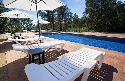 Gualba de Dalt Villa | Saucy Chateau for 24 pax - close to Blanes!