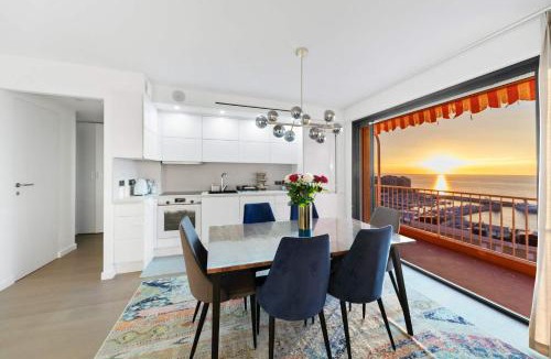 Cap d'Ail Apartment | Sea-view Sunrise condo close beaches and Monaco