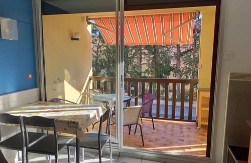 Argeles Plage Apartment | Seaside apartment, air conditioning, parking, swimming pool, 2 bedrooms