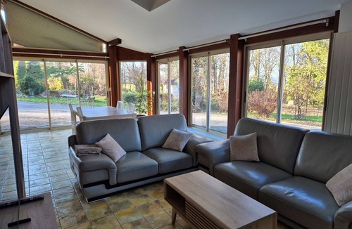 Trevignin House | Semi-detached house between lake and mountains with horse-riding facilities
