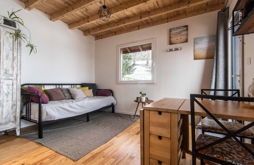 Saint-Aupre House | Small Cocooning Chalet in a quiet location with mountain and forest views