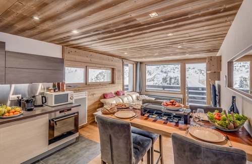 Le Lavachet Apartment | Spacious 3-room flat for 5 in Tignes with WiFi