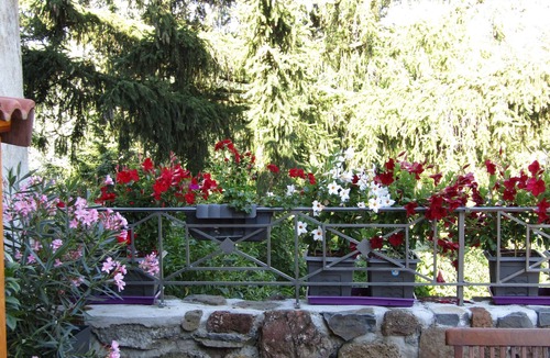 Saint-Vidal Cottage | Spacious house in historic village with terrace and WIFI included