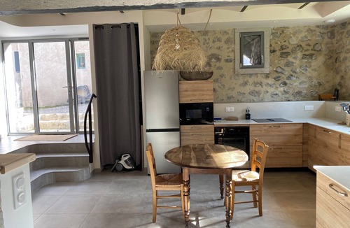 Aurel House | Stone village house with garden in the Diois. Recently renovated.