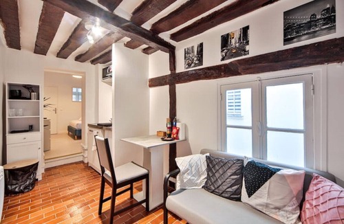 Saint-Germain-des-Pres Apartment | Studio 2pers#Saint Germain#Musée du Louvre