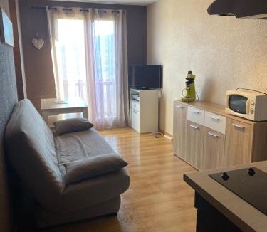 Ax-les-Thermes Apartment | Studio 4 pers vue magnifique 100m des pistes