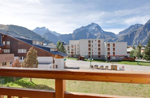 Mont-de-Lans Apartment | Studio 4 ppl near the ski staion and balcony